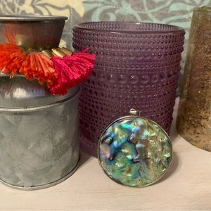 Sterling Silver & Seashell Pendant